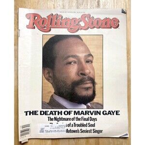 Rolling Stone Magazine No.421 • The Death of Marvin Gaye • May 1984 • Jacksons